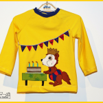 Geburtstagsshirt Geburtstag Pullover Raglanshirt klimperklein Bobo Siebenschläfer Applikation appliziert 3 Jahre alt Zum Nähen in den Keller