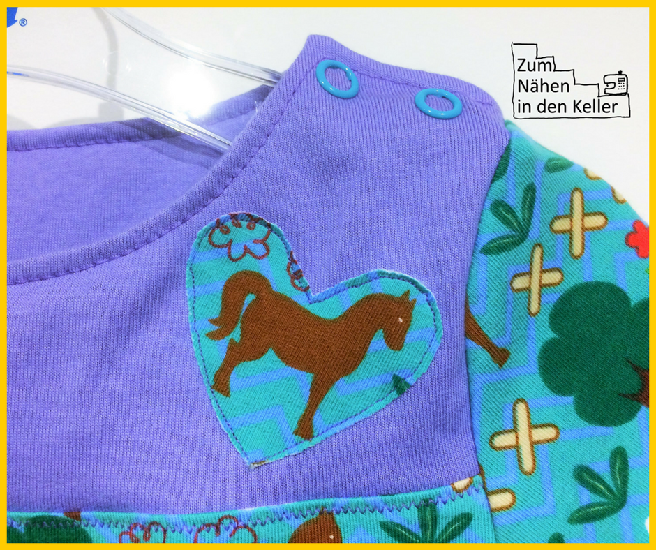 Schnittmuster lillesol basics No.47 Frühlingskombi Kleid & Shirt Zum nähen in den Keller Pferde Pony