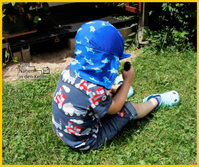 Eisenbahn Jersey Mrs. Flowers Zum Nähen in den Keller Raglankids Erbsenprinzessin Nähen für Jungs T-Shirt